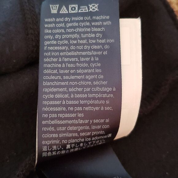 NWOT Tommy Hilfiger Soft Blue Hoodie with Color Block Logo Sz L - Picture 7 of 7